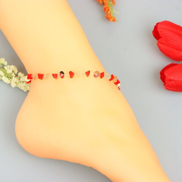 Handmade Anklet – A Stylish Choice for Women, Thoughtful Gift Idea, EVCH1397 - Picture 4 of 10